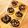 4boymm's cooksnap of when they made バレンタイン♡HMでチョコナッツドーナツ.
