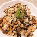 ぴぉたん's cooksnap of when they made 食べ過ぎ注意♪れんこんと豚肉の混ぜご飯.