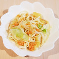Richland☆Y's cooksnap of when they made 鮭フレークとねぎとポテトのお手軽パスタ.