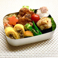 mayumioga's cooksnap of when they made 牛丼・すき焼きの残りは卵焼きに…弁当にも.