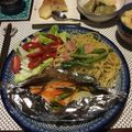 Amalka's cooksnap of when they made アスパラとベーコンの塩レモンパスタ.