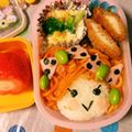 ☆とらもも☆'s cooksnap of when they made ⭐簡単キャラ弁⭐女の子 お母さん 園児.