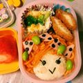 ☆とらもも☆'s cooksnap of when they made 女の子のキャラ弁　超簡単♬　５分　時短♡.