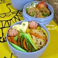 ◆◇Wtiti＊◇◆'s cooksnap of when they made 【スキマ弁当】人参とピーマンの麺つゆ炒め.