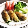 クックきぬさーや's cooksnap of when they made 水菜の豚肉巻き.