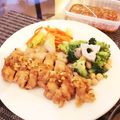しっぽkitten's cooksnap of when they made ☆思い出の味☆オカンの油淋鶏.