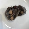 ぺたぺたぺたる's cooksnap of when they made 黒豆煮があれば♪レンジで和菓子.