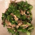 クックD4LCV2☆'s cooksnap of when they made 野菜モリモリ♡茸とレタスのホットサラダ.