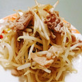 fuka6616's cooksnap of when they made もやしと豚肉の柚子胡椒炒め.