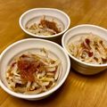 sanamix's cooksnap of when they made レンジでできる！もやしの梅かつお和え.