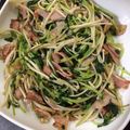 クックGCQHTJ☆'s cooksnap of when they made 豆苗・ベーコン・エノキの炒め物.