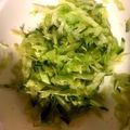 ちびまめママ◎'s cooksnap of when they made レタス消費に。レタスのナムル.