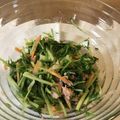 クックEATV0P☆'s cooksnap of when they made 硬い水菜を美味しく頂く！おひたし.