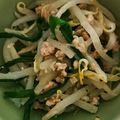 7up♡'s cooksnap of when they made ﾆﾗともやしの挽き肉炒め.
