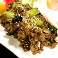 まきばぁちゃん's cooksnap of when they made 簡単‼牛肉とチンゲン菜の炒め物.