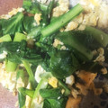 kona8's cooksnap of when they made 小松菜と豚肉の玉子炒め.