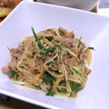 ♡ぴゅぴ♡'s cooksnap of when they made 洋風？　大根ひき肉水菜のマヨ醤油炒め.