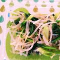 ぐりtoぐら's cooksnap of when they made 簡単☆もやしのナムル.