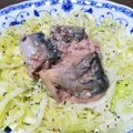 ビションちゃん's cooksnap of when they made さば水煮缶と千切りキャベツ.
