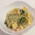 papikun's cooksnap of when they made ぷりマン家の春雨サラダ.