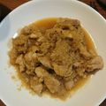 みぃもやし's cooksnap of when they made 豚スライスの おろしりんごソース煮.