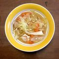 もれさん's cooksnap of when they made 千切りキャベツの、コンソメスープ！.