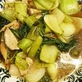 mami-chon's cooksnap of when they made むくみ解消！和風チンゲン菜の炒め物.