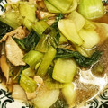 mami-chon's cooksnap of when they made むくみ解消！和風チンゲン菜の炒め物.