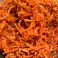 茶屋めぐり's cooksnap of when they made 韓国料理　切り干し大根のキムチ.