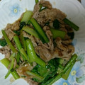 SANAE500's cooksnap of when they made 小松菜のオイスター炒め.