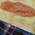 ゆみまき＠'s cooksnap of when they made たらことポテトの餅グラタン.