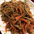♪きっとんとん♪'s cooksnap of when they made お弁当に☆焼き肉のたれでごぼうのきんぴら.