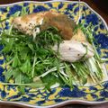 イヌチン's cooksnap of when they made まぐろステーキ☆オリーブ油ポン酢ソース.