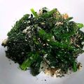 ユーロン's cooksnap of when they made 簡単★甘めのほうれん草のツナごま和え♬.