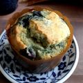 えりちょー's cooksnap of when they made ブルーベリー入り米粉マフイン.