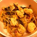 ーゆはー's cooksnap of when they made 辛くて旨い☆鳥胸肉ともやしのキムチ炒め.
