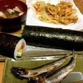 ゆなちゃんのばあば's cooksnap of when they made エビ天巻き寿司.