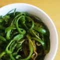 シナモシナモ's cooksnap of when they made お弁当にも♪糸こん＆ピーマンのカレー炒め.