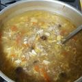 クック1U01GM☆'s cooksnap of when they made 野菜たっぷり酸辣湯.