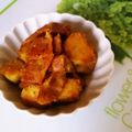 まるかば's cooksnap of when they made 里芋と厚切ベーコンのバター醤油カレー炒め.
