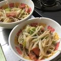 __kana__'s cooksnap of when they made ウインナーと長ねぎもやし炒め.