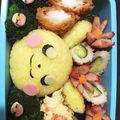 クックLYP0ET☆'s cooksnap of when they made キャラ弁 ピカチュー.