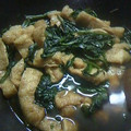 ★ＫＵＭＩ★'s cooksnap of when they made 青菜とお揚げの煮びたし.