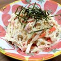YUKIKI☆'s cooksnap of when they made 大根の和風コールスローサラダ.
