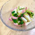 ひろママ✴︎'s cooksnap of when they made 三つ葉と蒲鉾のウニ和え❤.