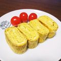cana226's cooksnap of when they made 青海苔とアンチョビの丸い卵焼き.