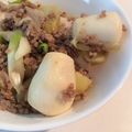 さゆゆゆこ's cooksnap of when they made 里芋の葱とひき肉和え.