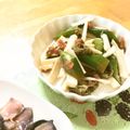 komutatata's cooksnap of when they made 和食小鉢♪オクラと長芋の梅肉とろろ和え.