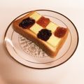 ❁Abake❁'s cooksnap of when they made チェックトースト✴︎かんたんオシャレ♪.