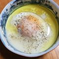 女帝蜂蜜✨料理研究所's cooksnap of when they made 超簡単！温泉卵のオリーブオイルがけ.